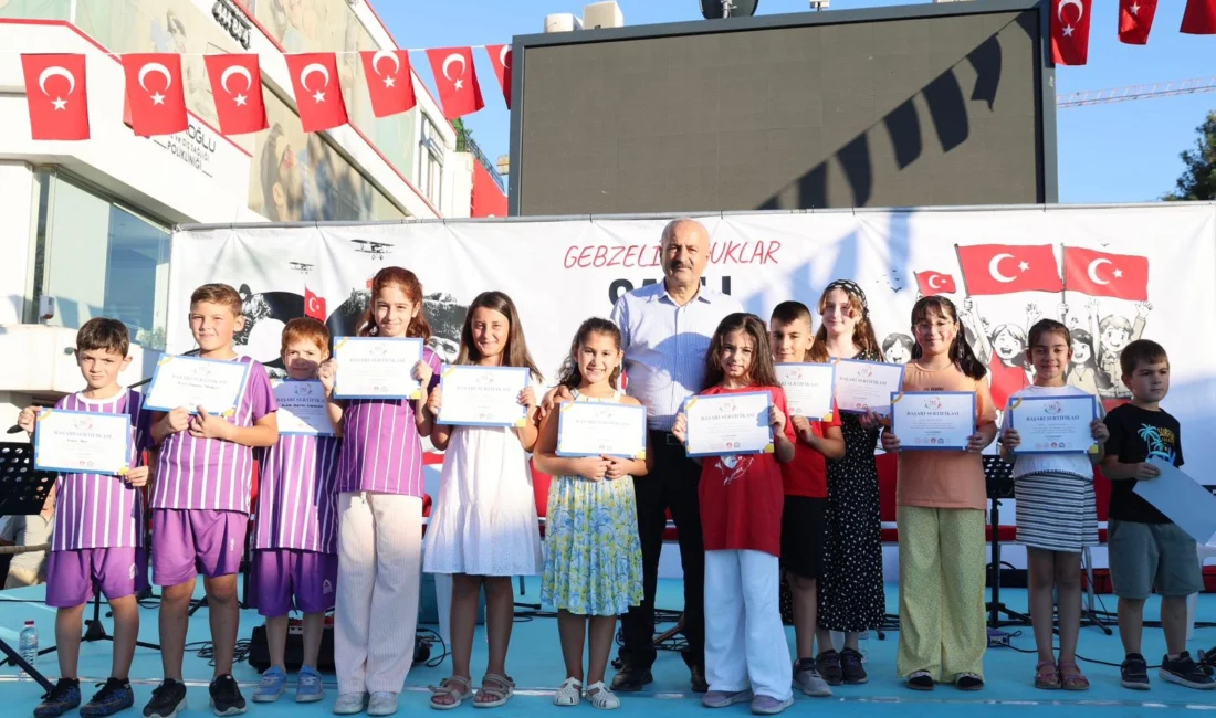 Gebze’de Yaz Spor Okulları coşkuyla tamamlandı  Kocaeli Gebze...