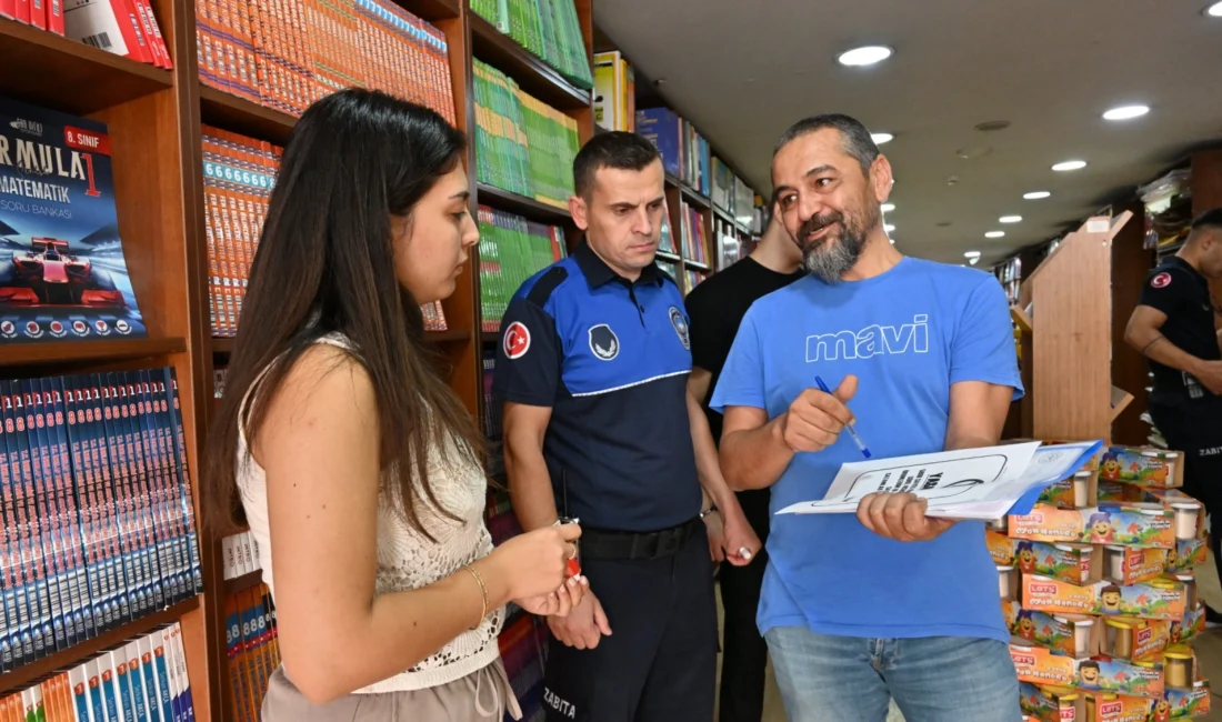 Manisa Zabıtası’ndan yeni eğitim dönemi öncesinde sıkı denetim  Manisa...