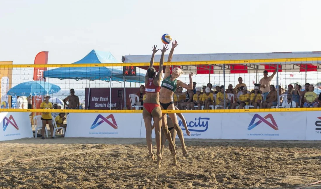 Mersin’de Uluslararası Plaj Voleybolu heyecanı başlıyor  Mersin...
