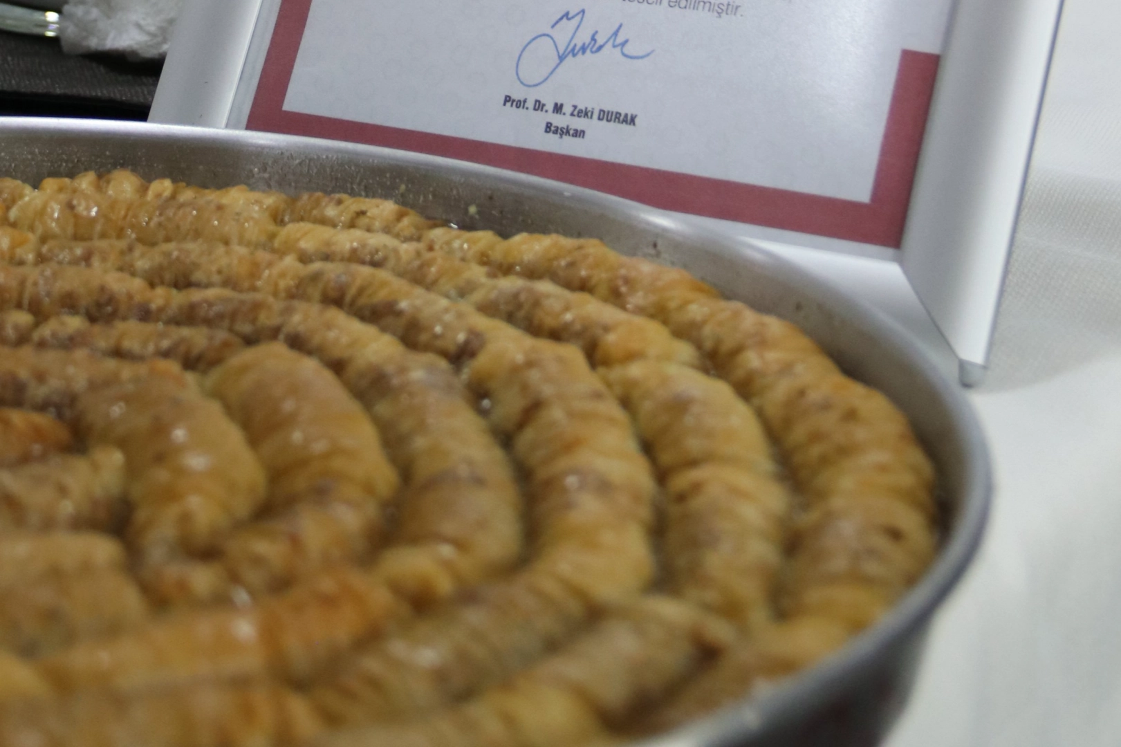 Niğde’nin 8. tescilli ürünü oldu… Sarım Burma Tatlısı’na coğrafi tescil  Niğde’nin...